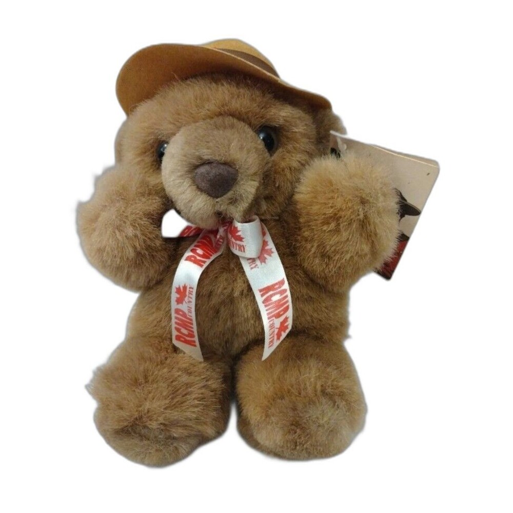 Royal Canadian Mounted Police RCMP Plush Teddy Bear Stuffed Wild Wonders